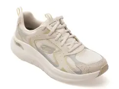 Pantofi sport SKECHERS bej, 150332, din material textil imagine