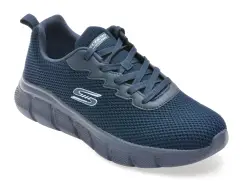 Pantofi sport SKECHERS bleumarin, 118106, din material textil imagine