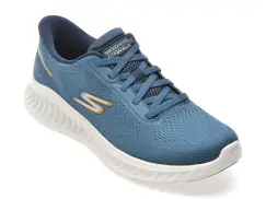 Pantofi sport SKECHERS bleumarin, 216375, din material textil imagine
