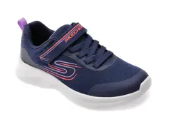 Pantofi sport SKECHERS bleumarin, 303577L, din material textil imagine