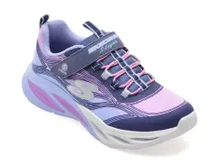 Pantofi sport SKECHERS bleumarin, COSMIC GLOW, din material textil imagine