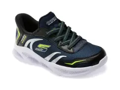 Pantofi sport SKECHERS bleumarin, METEOR-LIGHTS, din material textil imagine