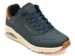 Pantofi sport SKECHERS bleumarin, UNO, din piele ecologica imagine