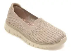 Pantofi sport SKECHERS gri, 100962, din material textil imagine
