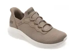Pantofi sport SKECHERS gri, 117500, din material textil imagine