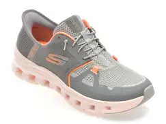 Pantofi sport SKECHERS gri, 150420, din material textil imagine