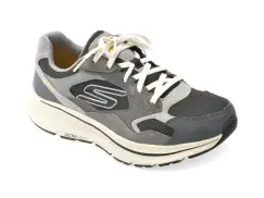 Pantofi sport SKECHERS gri, 220872, din material textil imagine