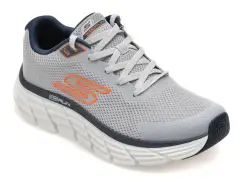Pantofi sport SKECHERS gri, 221241, din material textil imagine