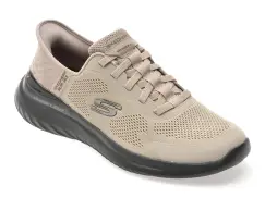 Pantofi sport SKECHERS gri, 232459, din material textil imagine