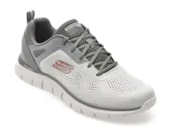 Pantofi sport SKECHERS gri, 232698, din material textil imagine