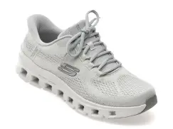 Pantofi sport SKECHERS gri, 232941, din material textil imagine