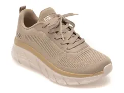 Pantofi sport SKECHERS gri, BOBS B FLEX HI, din material textil imagine