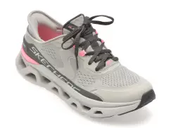 Pantofi sport SKECHERS gri, GLIDE-STEP ALTUS, din material textil imagine