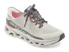 Pantofi sport SKECHERS gri, GLIDE-STEP ALTUS, din material textil imagine