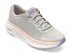 Pantofi sport SKECHERS gri, GO RUN ELEVATE 2.0, din material textil imagine