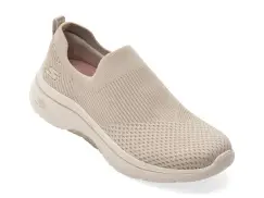 Pantofi sport SKECHERS gri, GO WALK ARCH FIT 2.0, din material textil imagine