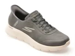 Pantofi sport SKECHERS gri, GO WALK FLEX, din material textil imagine