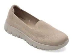 Pantofi sport SKECHERS gri, GRACEFUL, din material textil imagine
