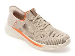 Pantofi sport SKECHERS gri, SLADE, din material textil imagine