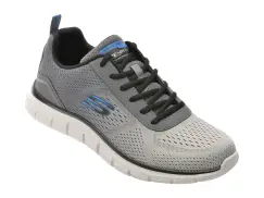 Pantofi sport SKECHERS gri, TRACK, din material textil imagine