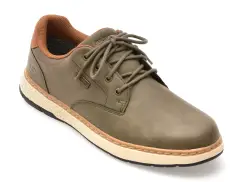 Pantofi sport SKECHERS kaki, GARLAN, din piele ecologica imagine