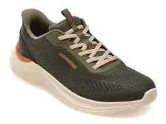 Pantofi sport SKECHERS kaki, GARNER, din material textil imagine