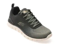 Pantofi sport SKECHERS kaki, TRACK, din material textil imagine
