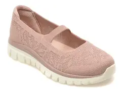 Pantofi sport SKECHERS mov, 100966, din material textil imagine