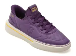 Pantofi sport SKECHERS mov, SNOOP ONE, din piele ecologica imagine