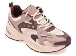 Pantofi sport SKECHERS mov, UNO RYZE, din material textil imagine