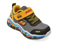 Pantofi sport SKECHERS multicolor, PLAY SCENE, din material textil imagine