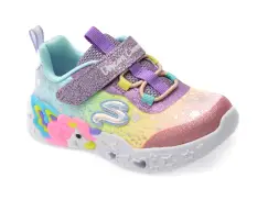 Pantofi sport SKECHERS multicolor, UNICORN CHARMER, din material textil imagine