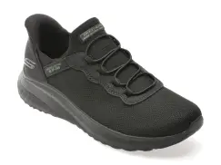 Pantofi sport SKECHERS negri, 117500, din material textil imagine