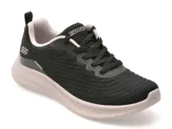 Pantofi sport SKECHERS negri, 117731, din material textil imagine