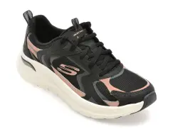 Pantofi sport SKECHERS negri, 150332, din material textil imagine
