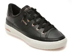 Pantofi sport SKECHERS negri, 177189, din piele ecologica imagine