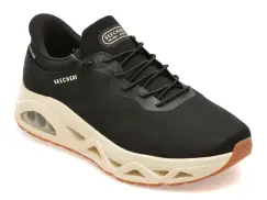 Pantofi sport SKECHERS negri, 183421, din material textil imagine