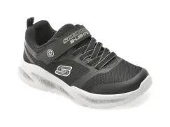 Pantofi sport SKECHERS negri, 401675L, din material textil imagine