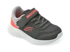 Pantofi sport SKECHERS negri, 403908N, din material textil imagine