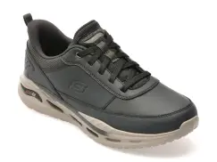 Pantofi sport SKECHERS negri, ARCH FIT ORVAN , din piele naturala imagine