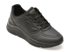 Pantofi sport SKECHERS negri, BOBS ARCH COMFORT B SWEET, din piele ecologica imagine
