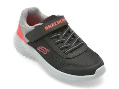 Pantofi sport SKECHERS negri, BOUNDER, din material textil imagine