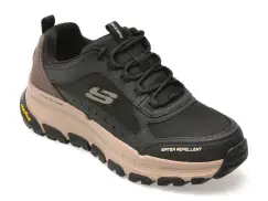 Pantofi sport SKECHERS negri, D LUX TREKKER, din material textil imagine