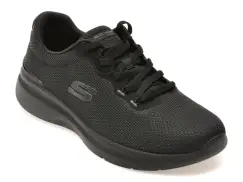 Pantofi sport SKECHERS negri, DYNAMIGHT 3.0, din material textil imagine