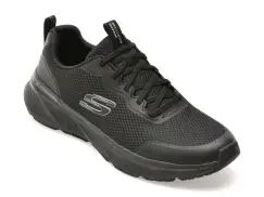 Pantofi sport SKECHERS negri, EDGERIDE, din material textil imagine