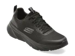 Pantofi sport SKECHERS negri, EDGERIDE, din material textil imagine