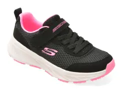 Pantofi sport SKECHERS negri, EDGERIDE, din material textil imagine