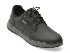 Pantofi sport SKECHERS negri, GARLAN, din piele ecologica imagine