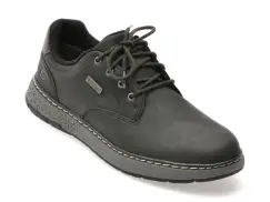 Pantofi sport SKECHERS negri, GARLAN, din piele ecologica imagine