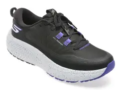 Pantofi sport SKECHERS negri, GO RUN SUPERSONIC MAX A/T, din material textil imagine